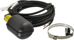 Little Giant Pumps - 115 AC Volt, Tethered Control Float Switch, Float Switch - For Use with Simplex and Duplex Grinder Panels - Makers Industrial Supply