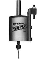 Procunier - Model No. 2 Tru-Tap, No. 8 Min Tap Capacity, 5/16 Inch Max Mild Steel Tap Capacity, 3/4 Inch Shank Diameter Tapping Head - Includes 2 Wrenches, for CNC Machines - Exact Industrial Supply