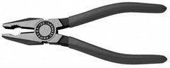 Knipex - 7" OAL, 15/32" Capacity, Insulated Wire Cutting Pliers - Standard Head - Makers Industrial Supply