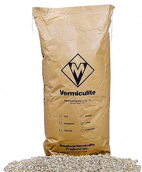 Made in USA - 30 Lb Bag Recycled Fiber Sorbent Granular Sorbent - Universal Use - Makers Industrial Supply