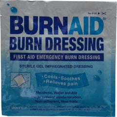 Medique - 4" Long x 4" Wide, General Purpose Gel Soaked Burn Dressing - Makers Industrial Supply