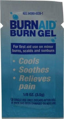 Medique - (25) 1/8 oz Burn Relief Gel - Comes in Packet - Makers Industrial Supply