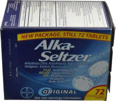 Medique - Original Flavor Alka Seltzer Tablets - Antacids & Stomach Relief - Makers Industrial Supply