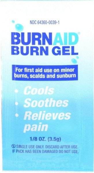 Medique - 0.13 oz Burn Relief Gel - Comes in Packet - Makers Industrial Supply