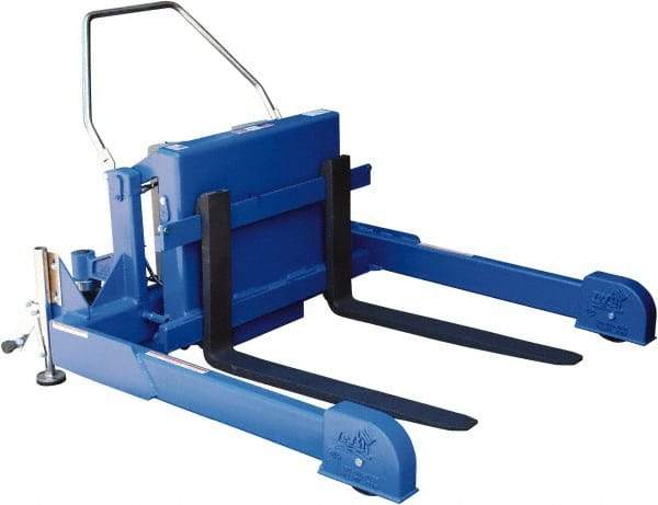 Vestil - 6,000 Lb Load Limit, Straddle Portable Tilting Table - 90° Tilting Angle, 3-5/8' Low Height - Makers Industrial Supply