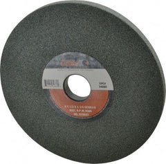 Camel Grinding Wheels - 8" Diam x 1-1/4" Hole x 1/2" Thick, I Hardness, 60 Grit Surface Grinding Wheel - Silicon Carbide, Type 1, Medium Grade, 3,600 Max RPM, Vitrified Bond, No Recess - Makers Industrial Supply