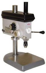 Servo - 7" Swing, Frequency Drill Press - Variable Speed, 0.1 hp, Single Phase - Makers Industrial Supply