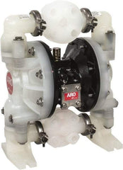 ARO/Ingersoll-Rand - 1" NPT, Nonmetallic, Air Operated Diaphragm Pump - Nitrile Diaphragm, Polypropylene Housing - Makers Industrial Supply