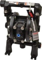 ARO/Ingersoll-Rand - 1/2" NPT, Metallic, Air Operated Diaphragm Pump - Nitrile Diaphragm, Aluminum Housing - Makers Industrial Supply