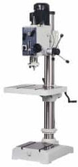 Vectrax - 20-7/16" Swing, Geared Head Drill Press - Variable Speed, 1 hp, Three Phase - Makers Industrial Supply