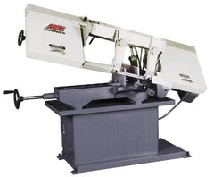 Vectrax - 9 x 14-1/2" Max Capacity, Manual Step Pulley Horizontal Bandsaw - 82, 127, 186 & 300 SFPM Blade Speed, 110/220 Volts, 1-1/2 hp, 1 Phase - Makers Industrial Supply