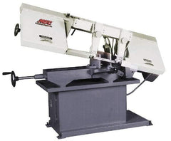 Vectrax - 9 x 14-9/16" Max Capacity, Manual Step Pulley Horizontal Bandsaw - 82, 127, 186 & 300 SFPM Blade Speed, 220 Volts, 2 hp, 3 Phase - Makers Industrial Supply