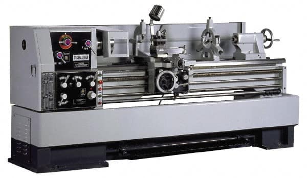 Vectrax - Bench, Engine & Toolroom Lathes Machine Type: Toolroom Lathe Spindle Speed Control: Variable Speed Pulley - Makers Industrial Supply