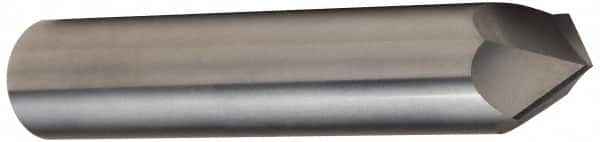 Accupro - 3/4" Diam 2 Flute Double End Solid Carbide Chamfer Mill - Makers Industrial Supply