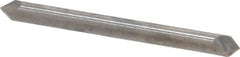 Accupro - 1/8" Diam 2 Flute Double End Solid Carbide Chamfer Mill - Makers Industrial Supply