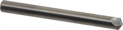 Accupro - 1/4" Diam 2 Flute Single End Solid Carbide Chamfer Mill - Makers Industrial Supply