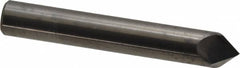 Accupro - 3/8" Diam 2 Flute Single End Solid Carbide Chamfer Mill - Makers Industrial Supply