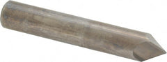 Accupro - 1/2" Diam 2 Flute Single End Solid Carbide Chamfer Mill - Makers Industrial Supply