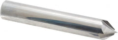 Accupro - 1/2" Diam 4 Flute Single End Solid Carbide Chamfer Mill - Makers Industrial Supply