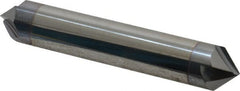 Accupro - 1/2" Diam 4 Flute Double End Solid Carbide Chamfer Mill - Makers Industrial Supply