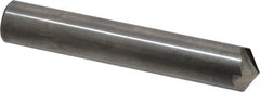 Accupro - 1/2" Diam 4 Flute Single End Solid Carbide Chamfer Mill - Makers Industrial Supply