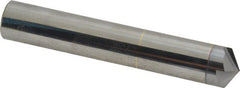 Accupro - 1/2" Diam 4 Flute Single End Solid Carbide Chamfer Mill - Makers Industrial Supply