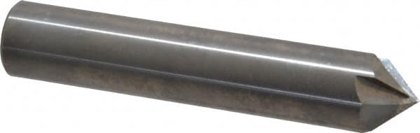 Accupro - 3/4" Diam 4 Flute Single End Solid Carbide Chamfer Mill - Makers Industrial Supply