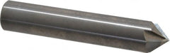 Accupro - 3/4" Diam 4 Flute Single End Solid Carbide Chamfer Mill - Makers Industrial Supply