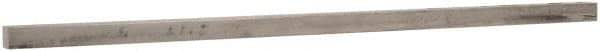 Value Collection - 12" Long x 3/8" High x 3/8" Wide, Plain Key Stock - Stainless Steel - Makers Industrial Supply