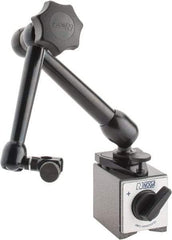 Noga - 175 Lb Magnetic Force, Fine Adjustment Indicator Positioner & Holder with Base - Articulated Arm, Rectangular Base, 55mm Base Height, 60mm Base Length, 50mm Base Width - Makers Industrial Supply