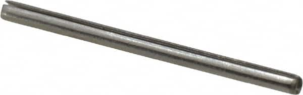 Value Collection - 1/16" Diam x 1" Long Slotted Spring Pin - Grade 18-8 Stainless Steel - Makers Industrial Supply