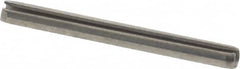 Value Collection - 3/32" Diam x 1" Long Slotted Spring Pin - Grade 18-8 Stainless Steel - Makers Industrial Supply