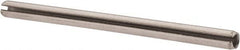 Value Collection - 3/32" Diam x 1-1/2" Long Slotted Spring Pin - Grade 18-8 Stainless Steel - Makers Industrial Supply