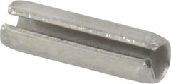 Value Collection - 1/8" Diam x 7/16" Long Slotted Spring Pin - Grade 18-8 Stainless Steel - Makers Industrial Supply