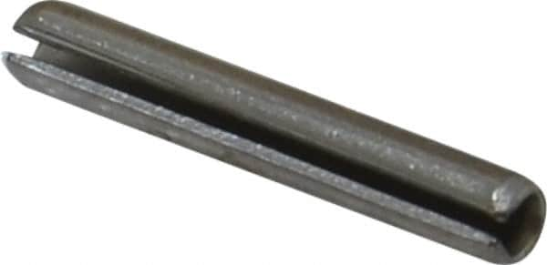 Value Collection - 1/8" Diam x 13/16" Long Slotted Spring Pin - Grade 18-8 Stainless Steel - Makers Industrial Supply