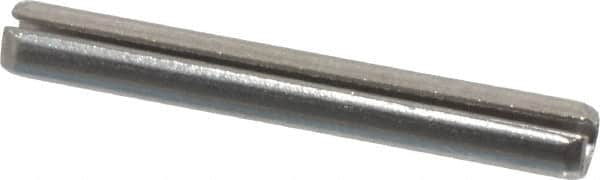 Value Collection - 5/32" Diam x 1-1/4" Long Slotted Spring Pin - Grade 18-8 Stainless Steel - Makers Industrial Supply