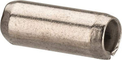 Value Collection - 3/16" Diam x 1/2" Long Slotted Spring Pin - Grade 18-8 Stainless Steel - Makers Industrial Supply