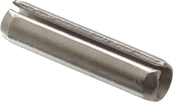 Value Collection - 3/16" Diam x 13/16" Long Slotted Spring Pin - Grade 18-8 Stainless Steel - Makers Industrial Supply