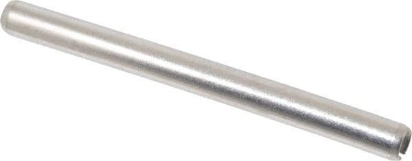 Value Collection - 1/4" Diam x 3" Long Slotted Spring Pin - Grade 18-8 Stainless Steel - Makers Industrial Supply