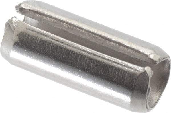 Value Collection - 5/16" Diam x 3/4" Long Slotted Spring Pin - Grade 18-8 Stainless Steel - Makers Industrial Supply