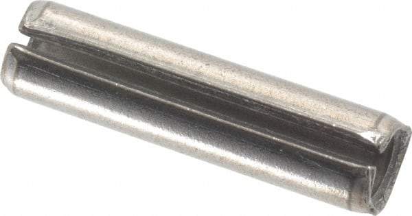 Value Collection - 5/16" Diam x 1-1/4" Long Slotted Spring Pin - Grade 18-8 Stainless Steel - Makers Industrial Supply