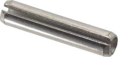 Value Collection - 5/16" Diam x 1-1/2" Long Slotted Spring Pin - Grade 18-8 Stainless Steel - Makers Industrial Supply