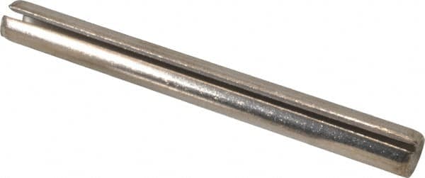 Value Collection - 1/2" Diam x 5" Long Slotted Spring Pin - Grade 18-8 Stainless Steel - Makers Industrial Supply