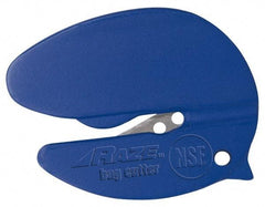 PHC - Fixed Film Cutter - 1/2" Blade, Blue Plastic Handle, 1 Blade Included - Makers Industrial Supply