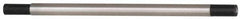 Interstate - 1-5/16" Face Diam, Standard Lathe Mandrel - 8-1/4" OAL - Makers Industrial Supply