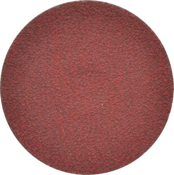 Merit Abrasives - 2" Disc Diam, 100 Grit, Ceramic Quick Change Disc - Type S Attaching System, Coated, Fine Grade, 30,000 RPM - Makers Industrial Supply