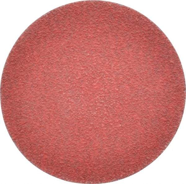 Merit Abrasives - 3" Disc Diam, 60 Grit, Ceramic Quick Change Disc - Type R Attaching System, Coated, Medium Grade, 20,000 RPM - Makers Industrial Supply