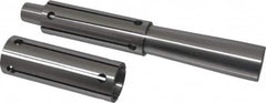 Interstate - 1-1/4 to 1-1/2" Grip, Expanding Lathe Mandrel - 1-1/4" Shank Diam, 4" Sleeve Length, 9" Arbor Length - Makers Industrial Supply