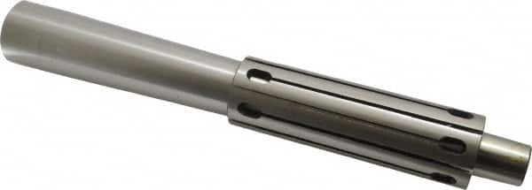 Interstate - 1-1/2 to 2" Grip, Expanding Lathe Mandrel - 1-1/2" Shank Diam, 5" Sleeve Length, 11-1/2" Arbor Length - Makers Industrial Supply