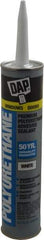 DAP - 10.1 oz Cartridge White Polyurethane Joint Sealant - -40 to 185°F Operating Temp, 10 min Tack Free Dry Time - Makers Industrial Supply